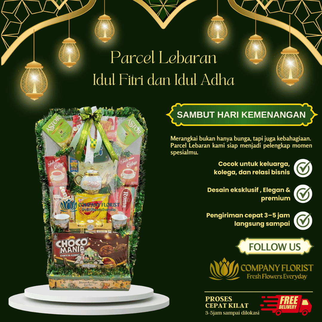 Parcel Snack Lebaran Isi Banyak Harga Bersahabat